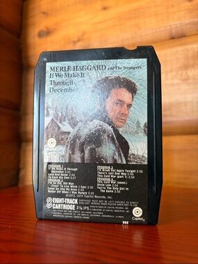 1973 8-Track Merle Haggard & The Strangers, "If We Make It Through December"